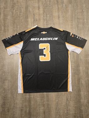 NWT IndyCar, Scott McLaughlin, Signed 2025 Jersey, Penske Racing, Sz 3XL